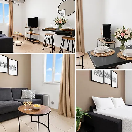 Charmant Studio Centre Antibes Apartment *